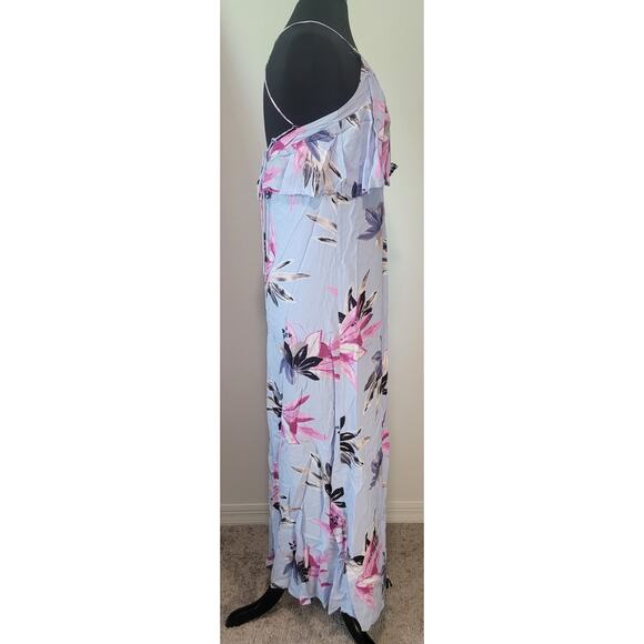 O'Neill Milly Halter Maxi Dress Small Boho Floral Open Back – EUC - Picture 4 of 9